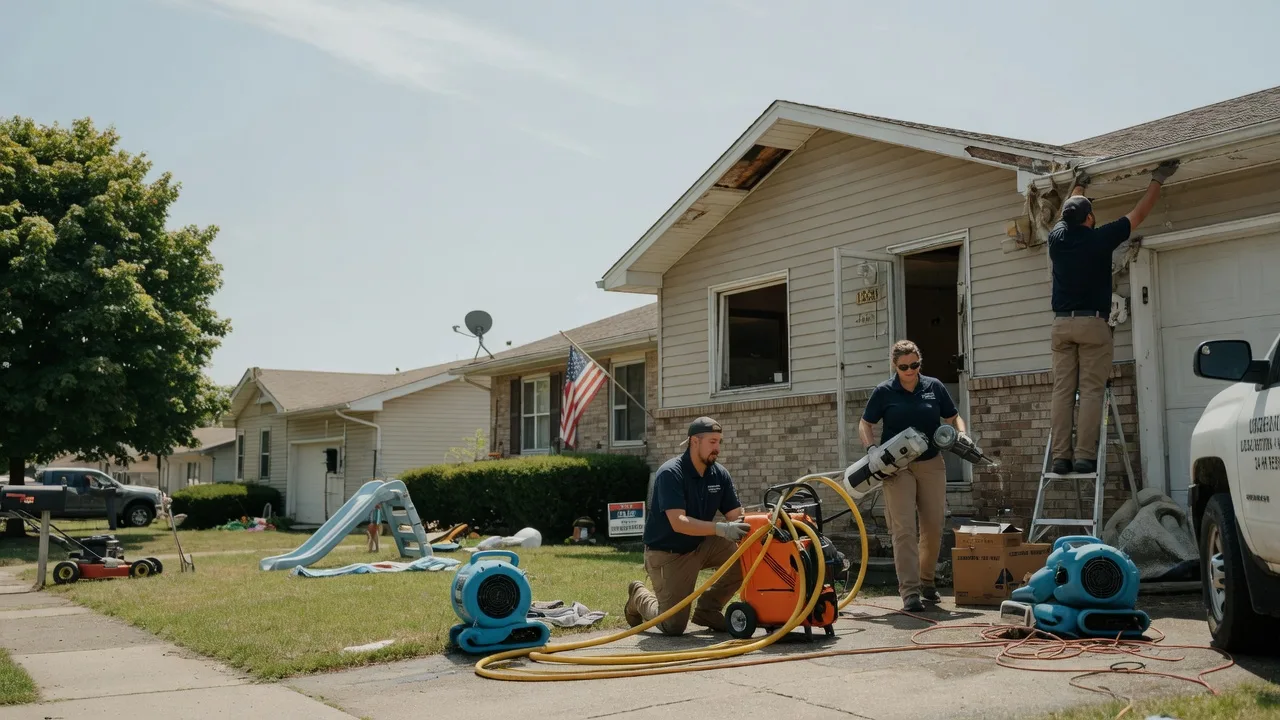 Water Damage Restoration in Mcleod, TX near me